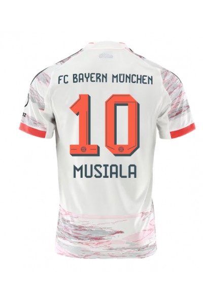 Bayern Munich Jamal Musiala #10 Jalkapallovaatteet Vieraspaita 2025-26 Lyhythihainen Bayern Munich Jamal Musiala #10 Jalkapallovaatteet Vieraspaita 2025-26 Lyhythihainen